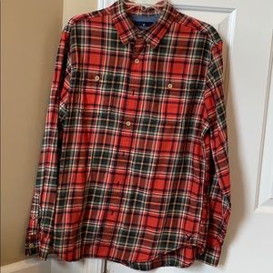 Men’s Plaid Button Down